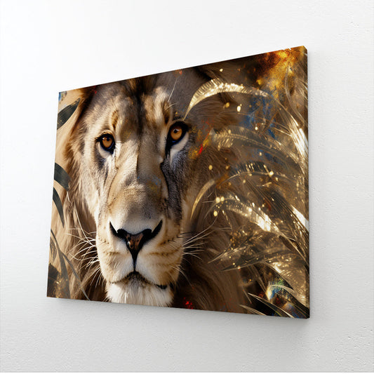 Lion Realistic Art