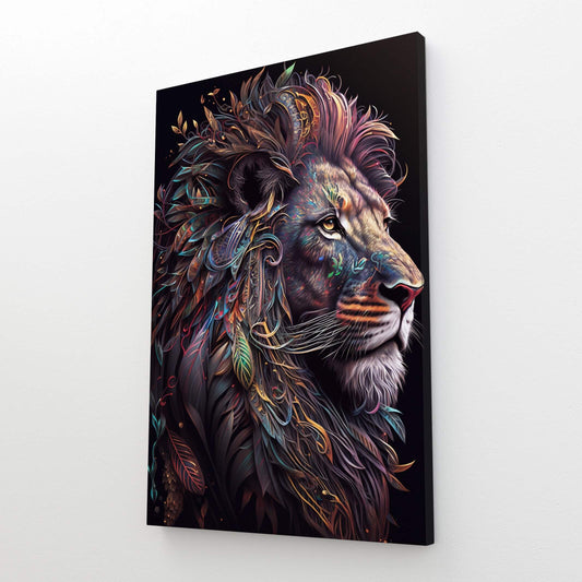 Lion Symbolic Art