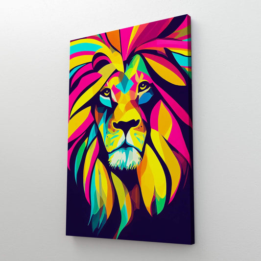 Lion Wall Art Canvas