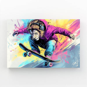 Lively Lion Wall Art