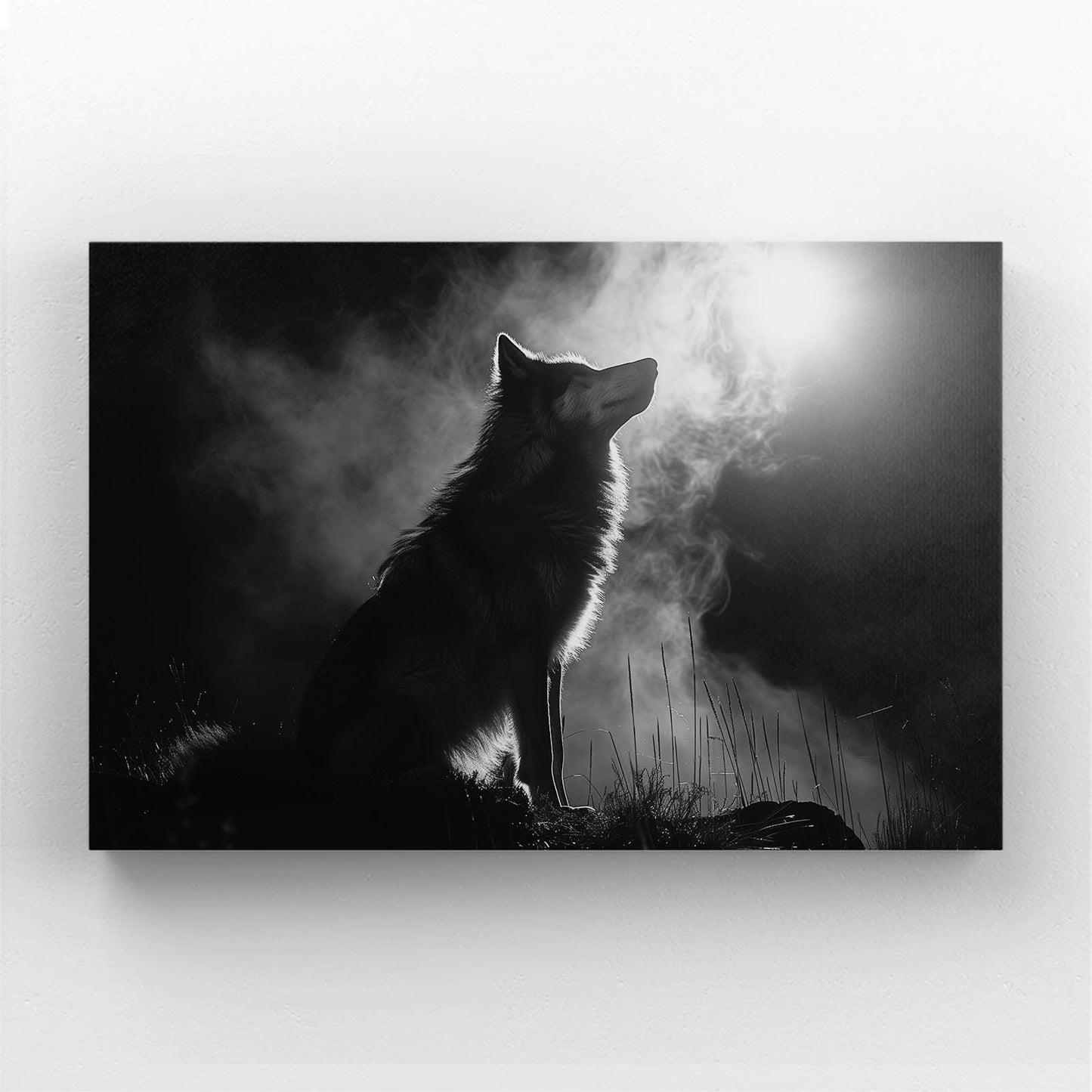Lonely Wolf Wall Art