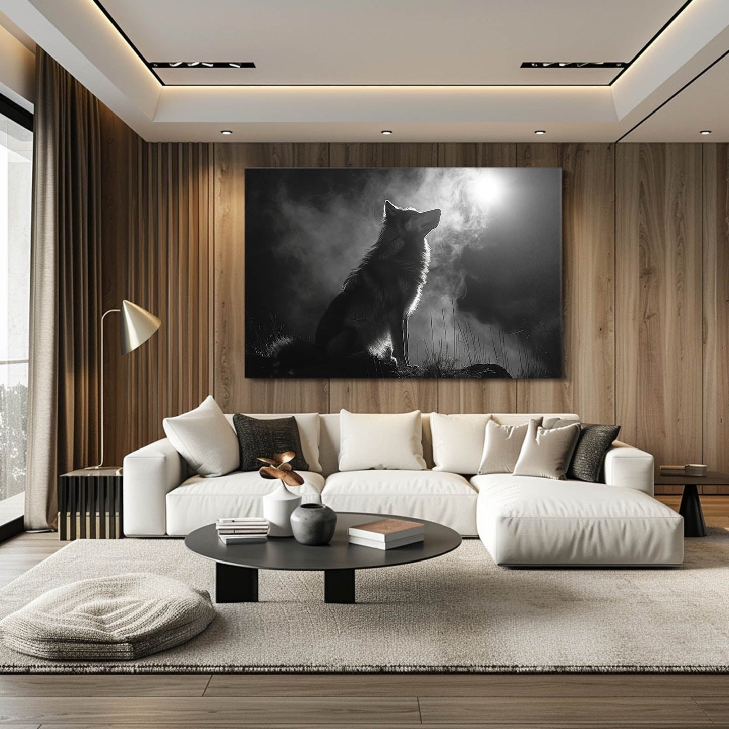 Lonely Wolf Wall Art
