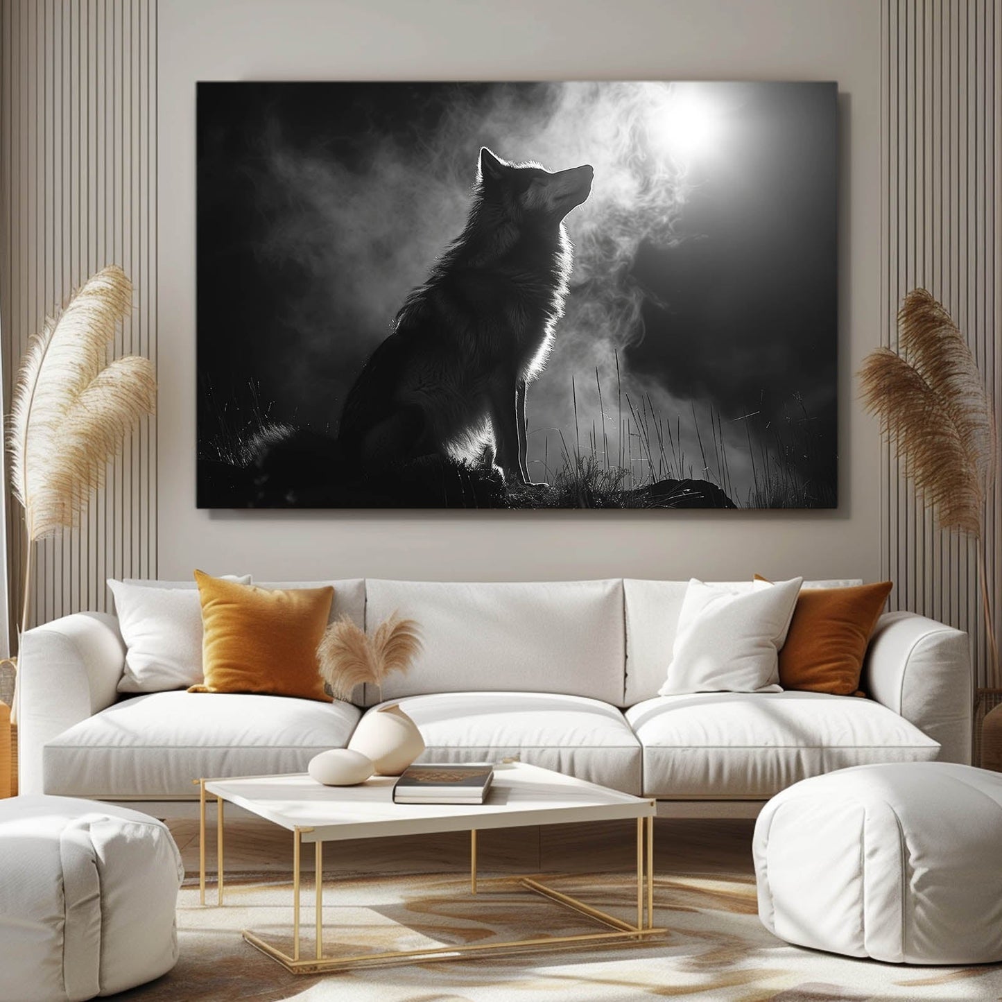 Lonely Wolf Wall Art