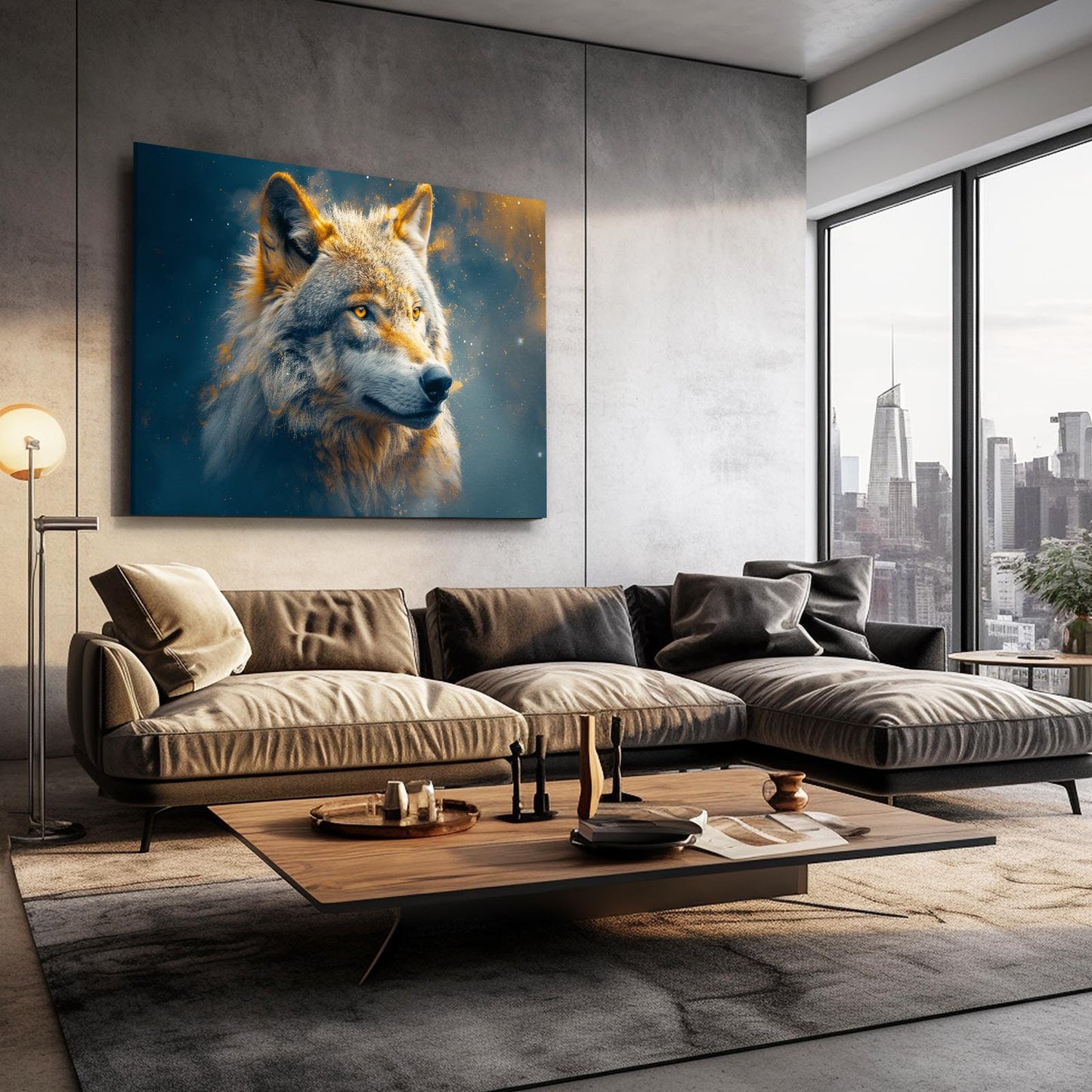 Loyal Wolf Art