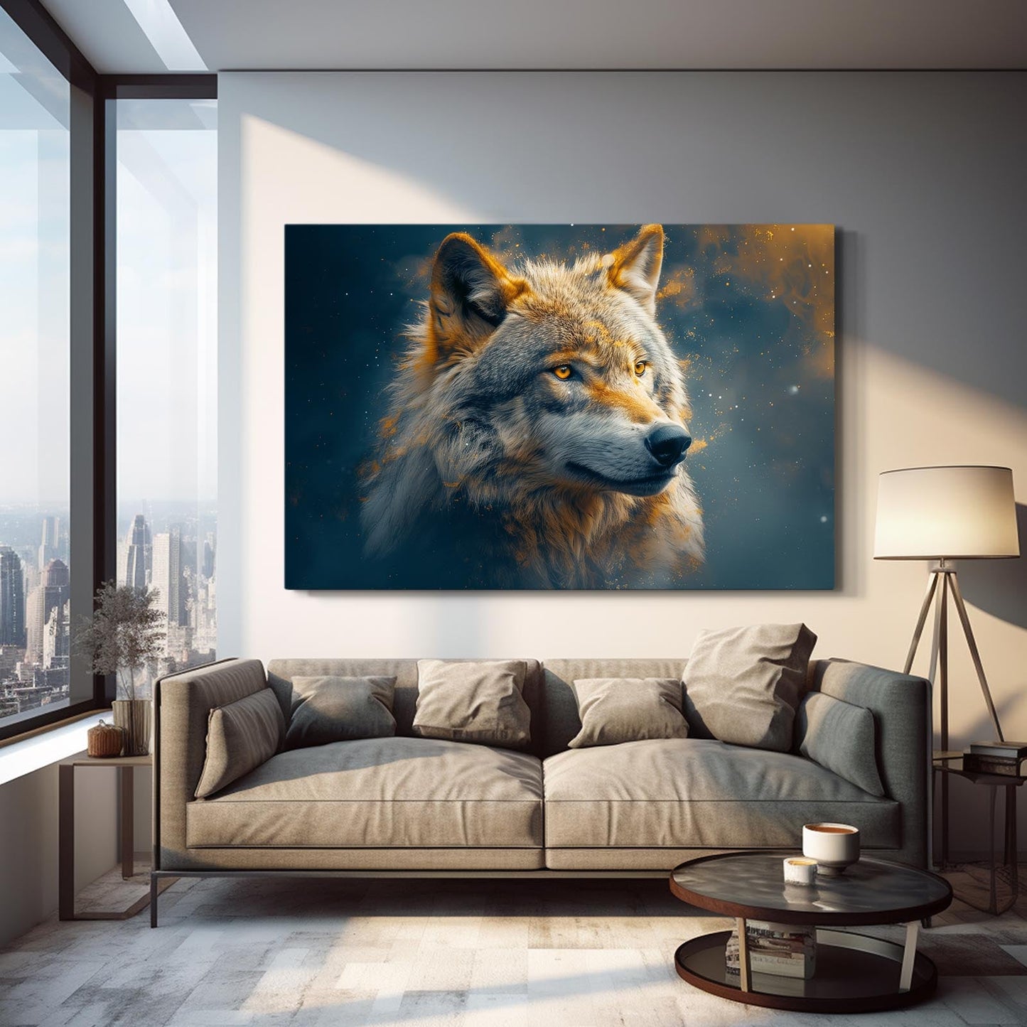 Loyal Wolf Art