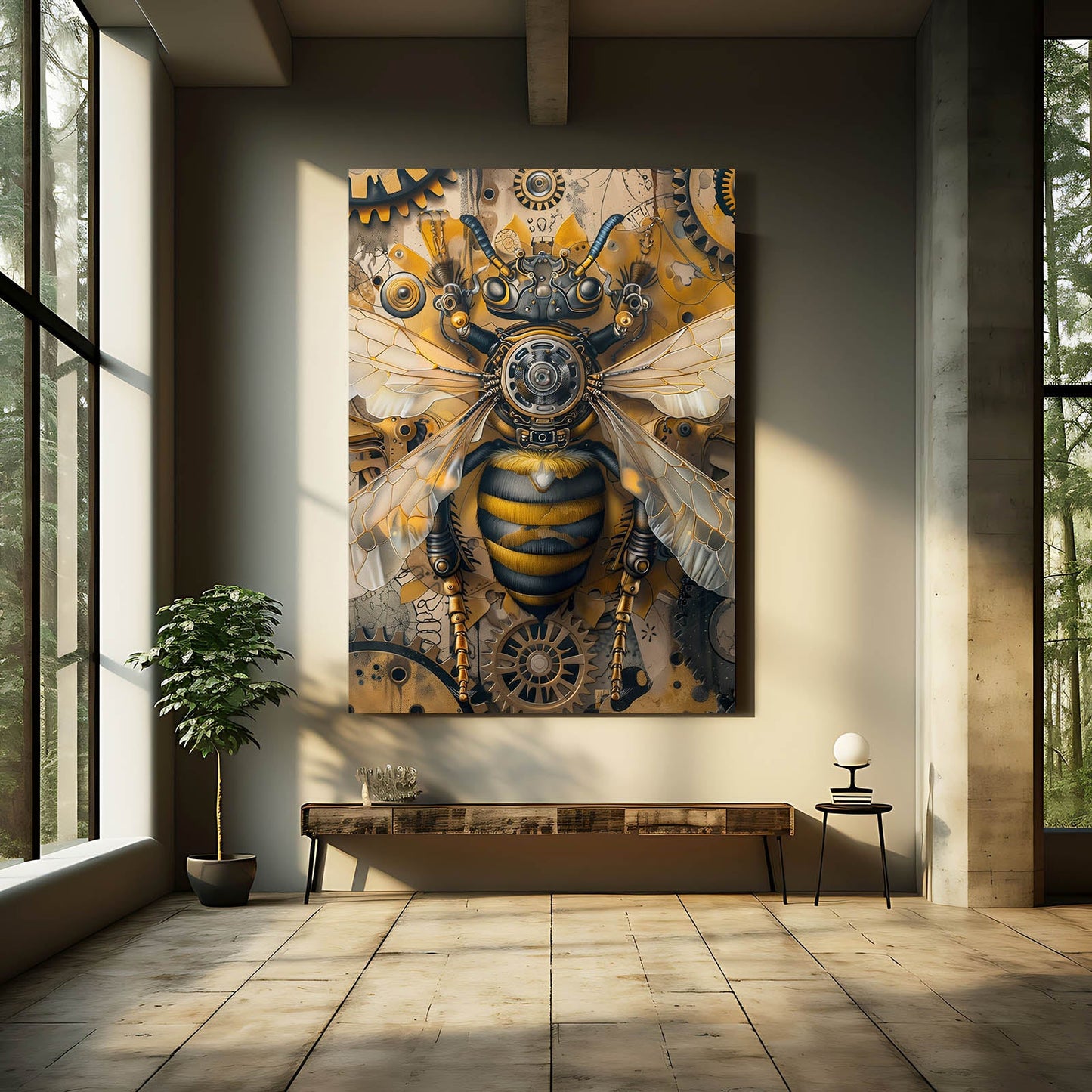 Mechanical Bee Art