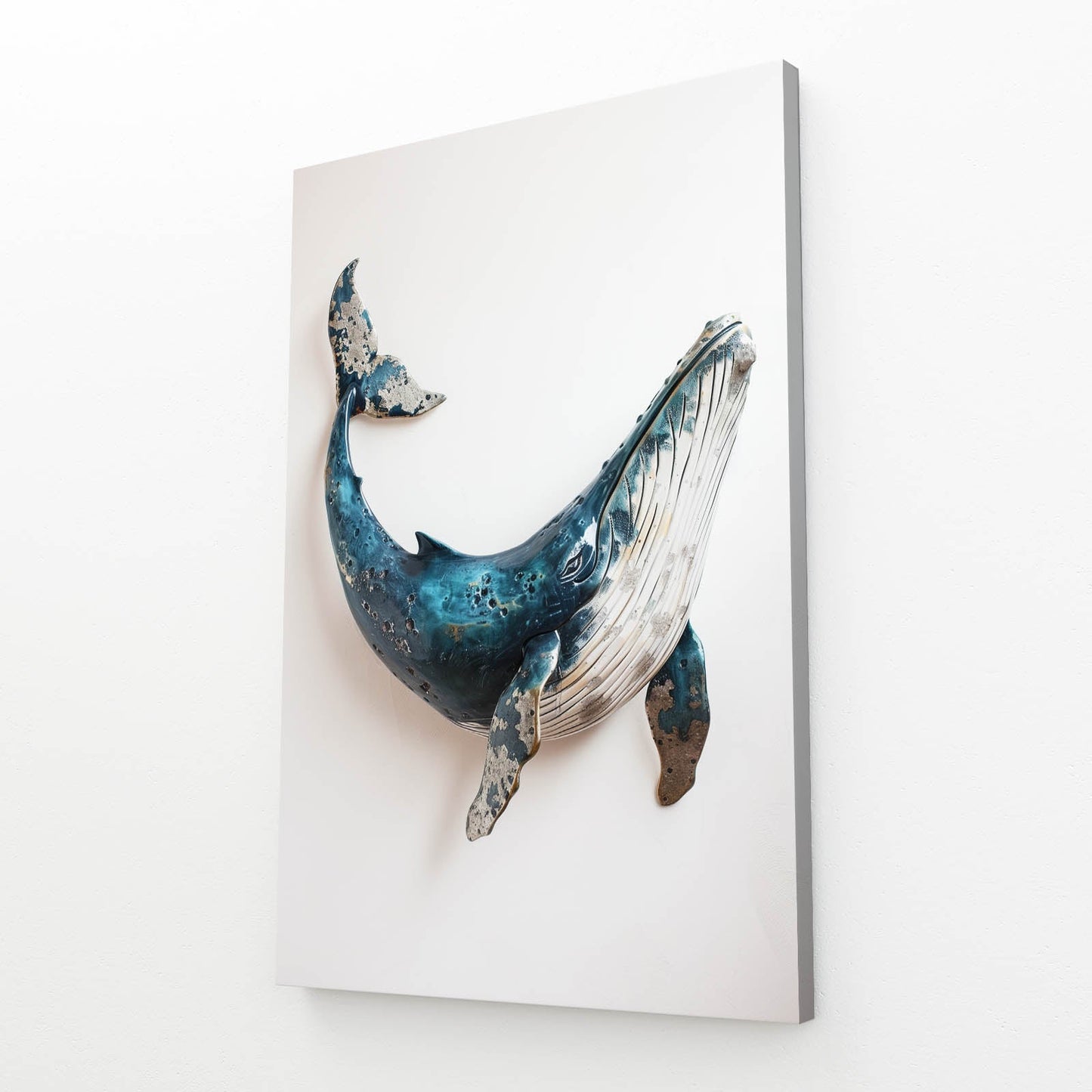 Minimalist Whale Art