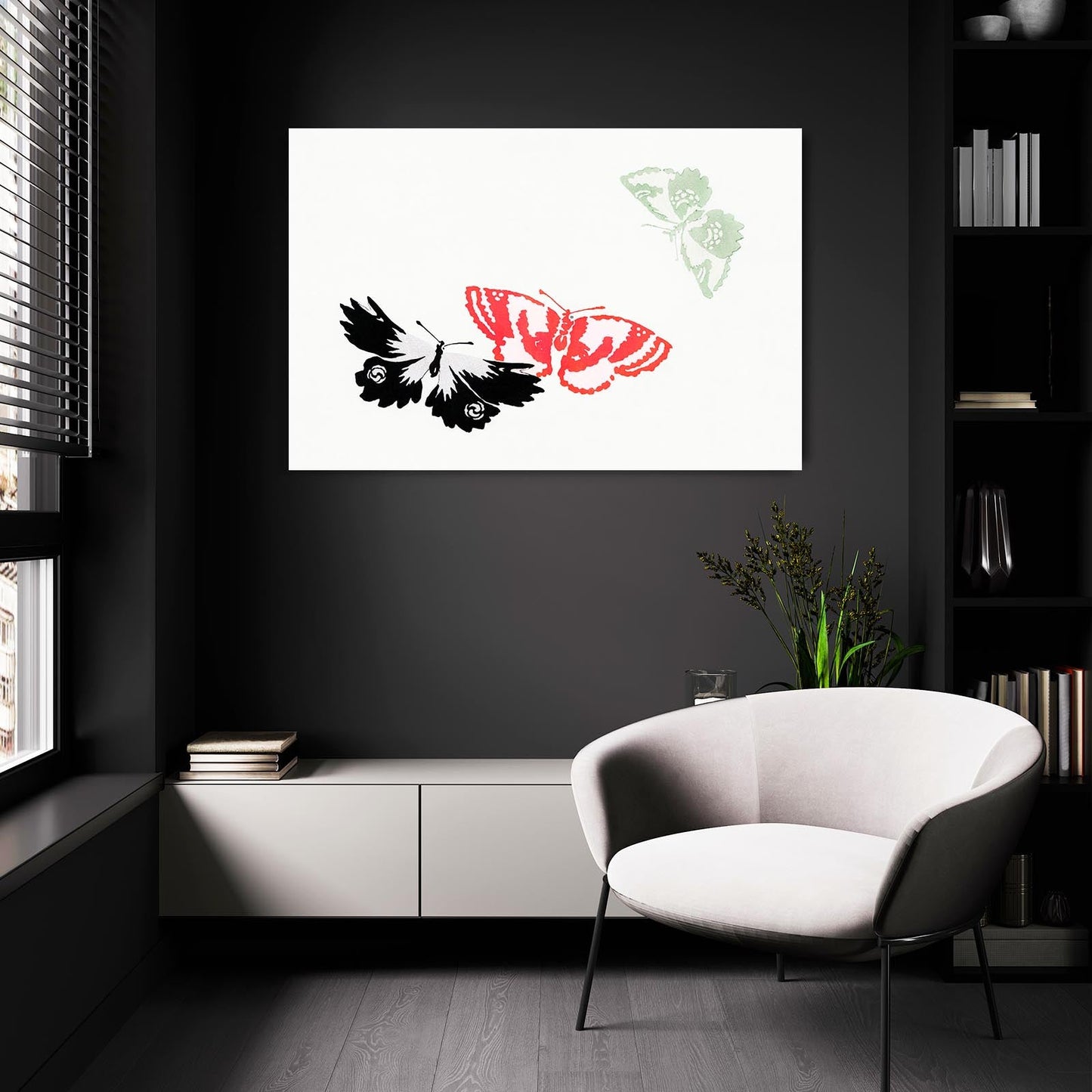 Modern Butterfly Wall Art