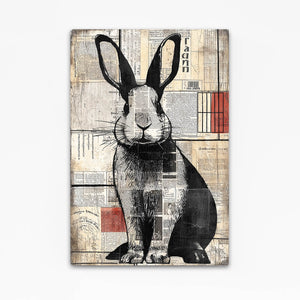Modern Rabbit Canvas Art