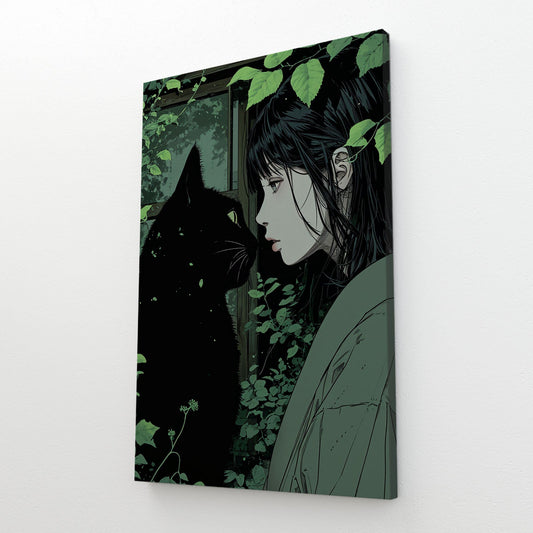 Mystic Bond Cat Wall Art