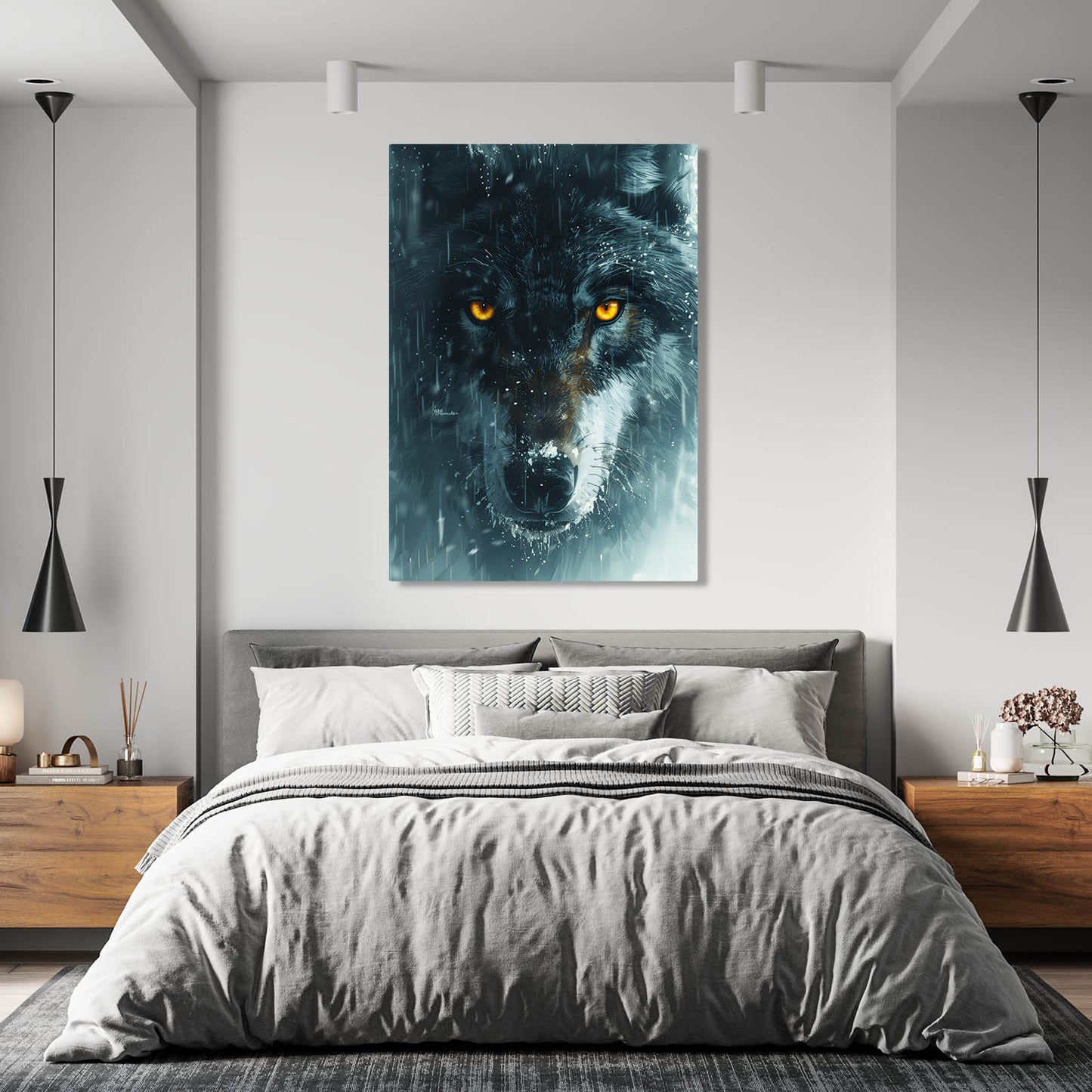 Mystical Wolf Art
