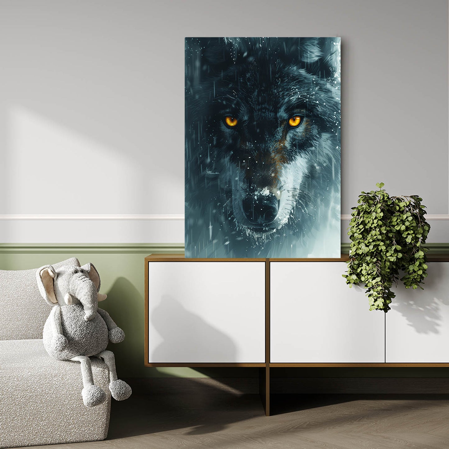 Mystical Wolf Art