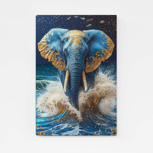 Ocean Majesty Elephant Art
