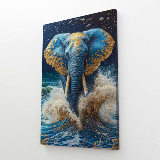 Ocean Majesty Elephant Art