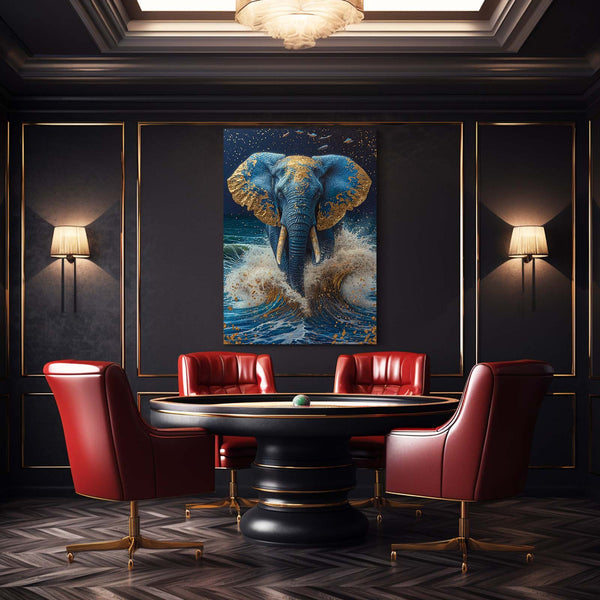 Ocean Majesty Elephant Art