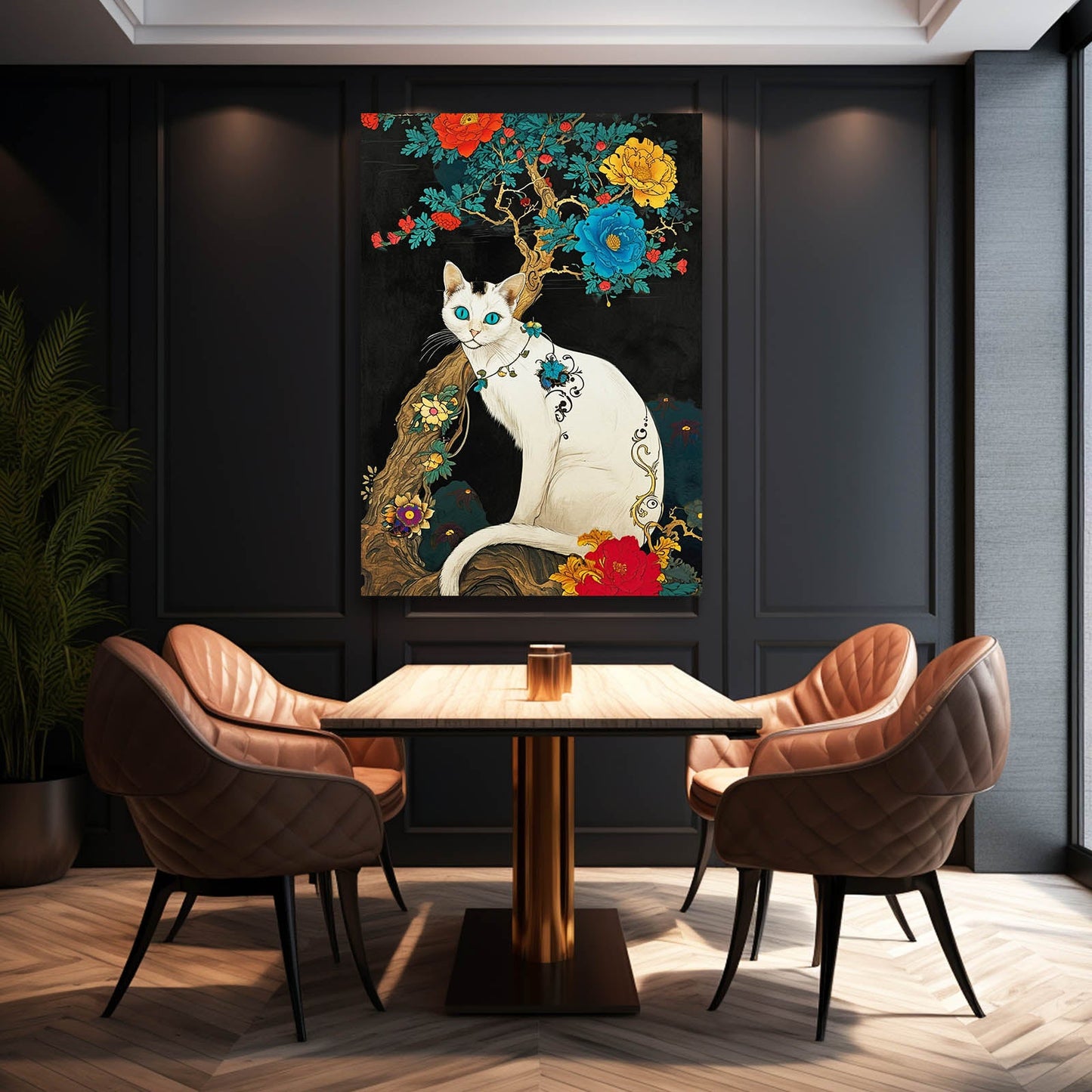Originial Cat Wall Art