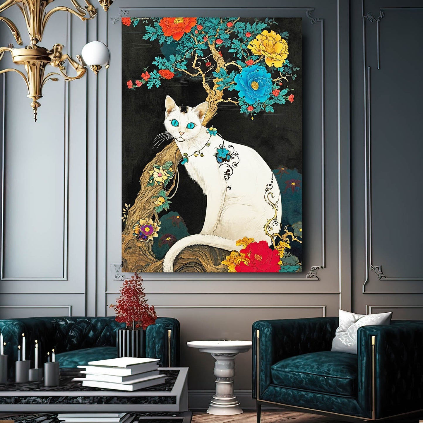Originial Cat Wall Art
