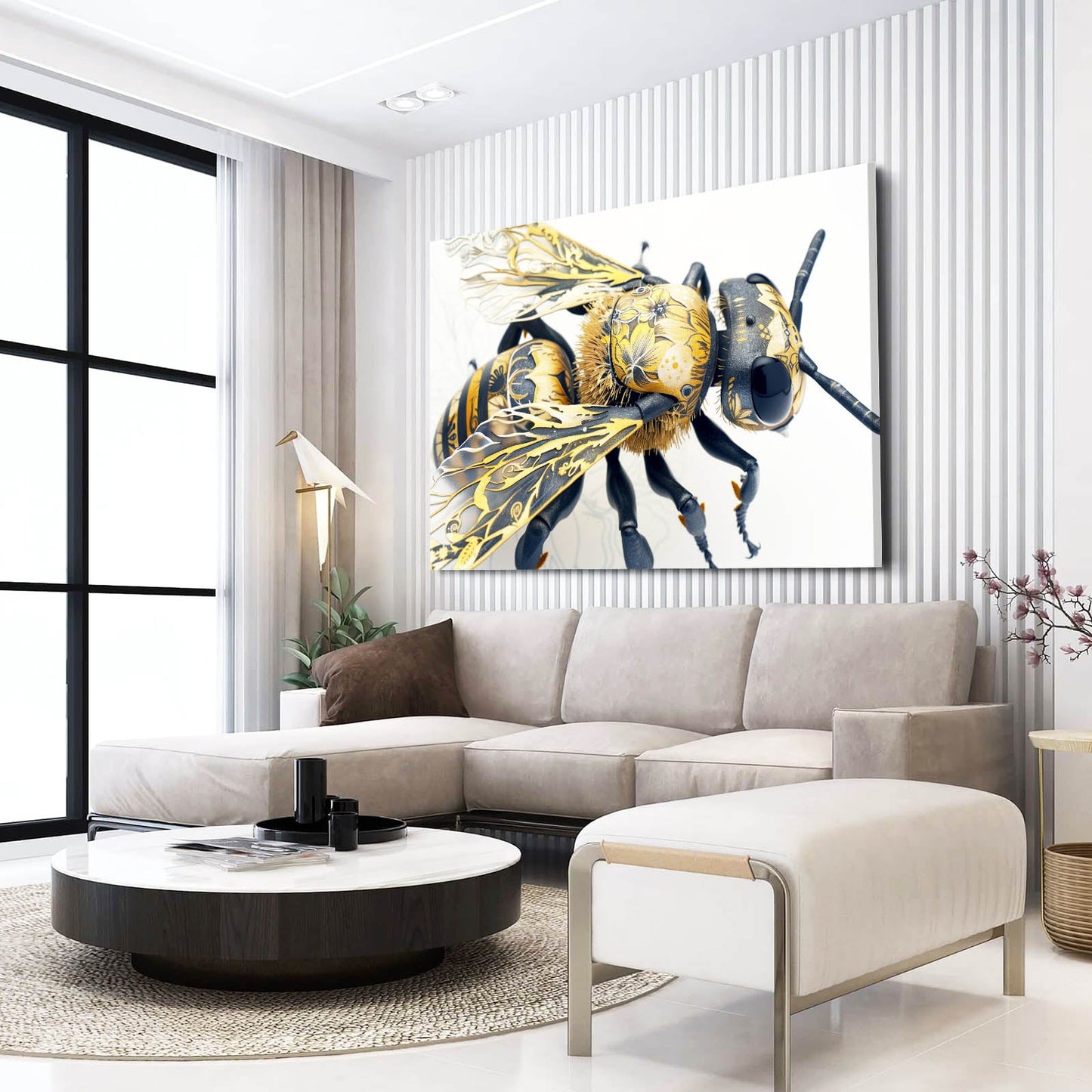Ornate Bee Art