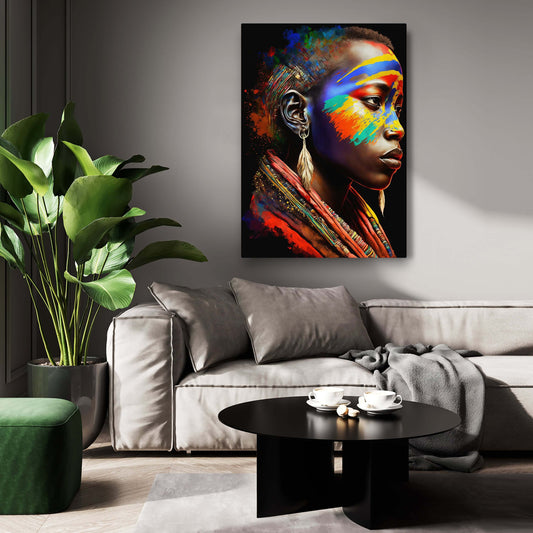 Painted Spirit African Artwork