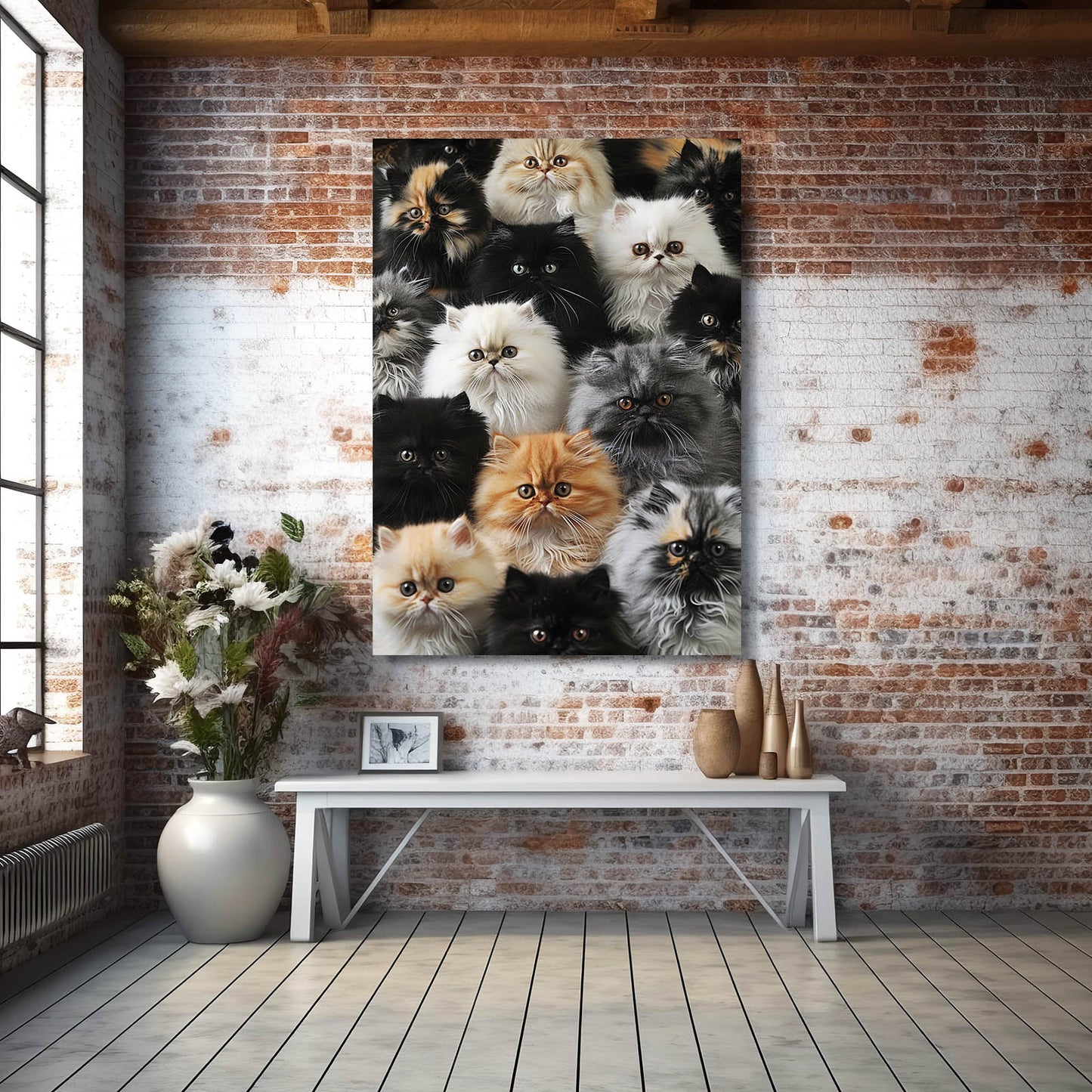 Persian Council Cat Wall Art