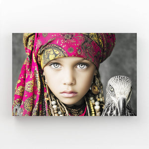 Pink Scarf Photography Wall Decor