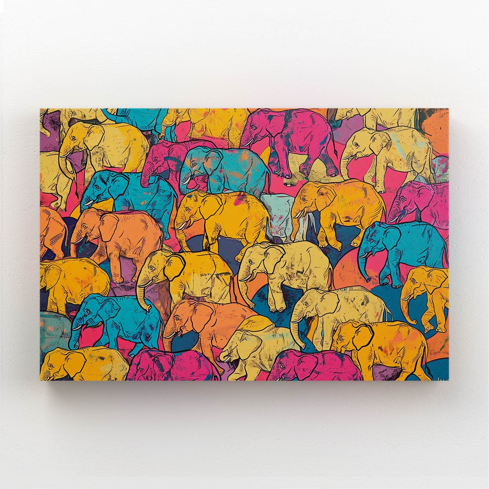 Pop Art Elephants