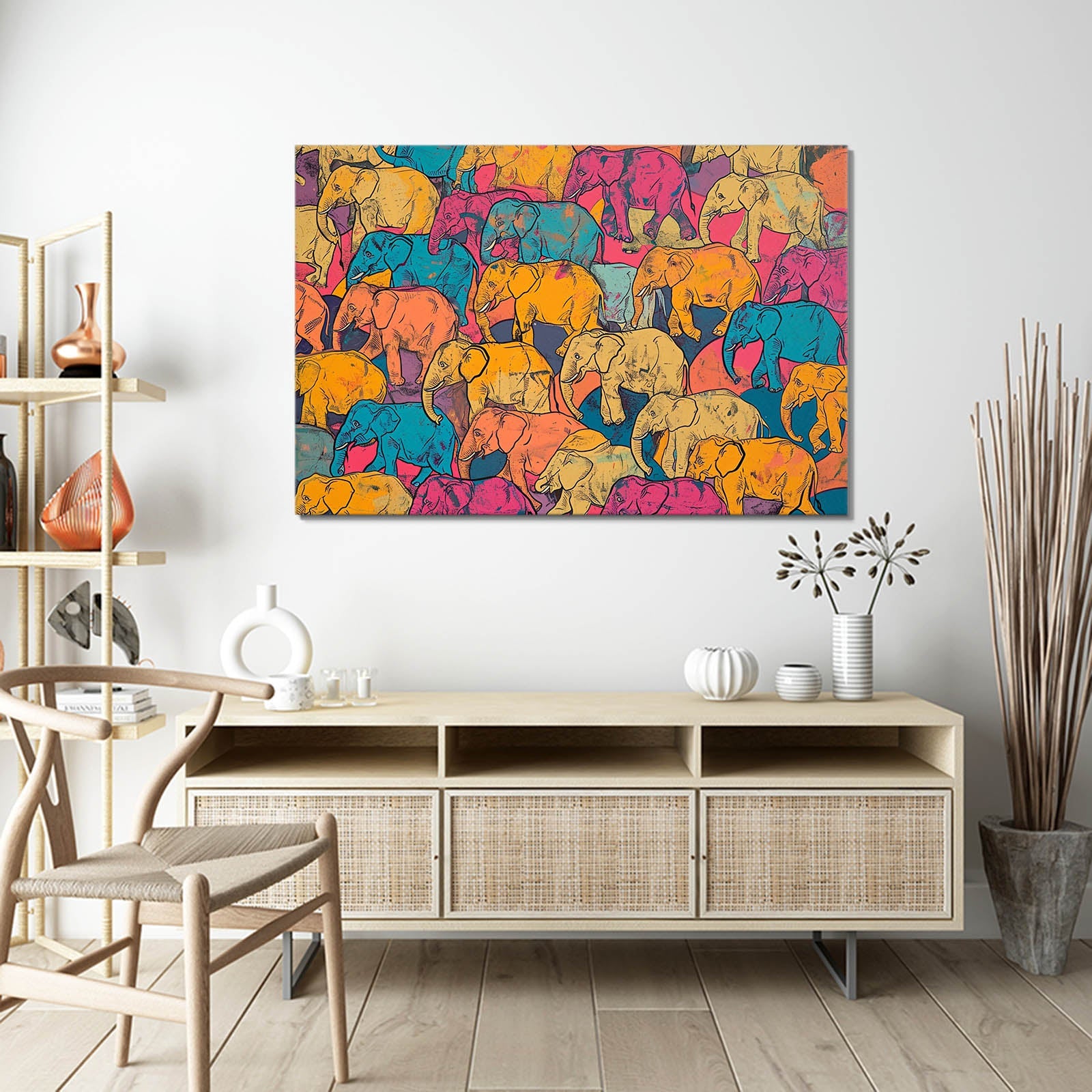 Pop Art Elephants