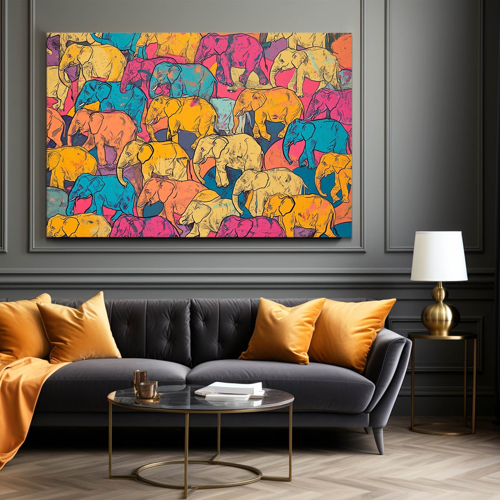 Pop Art Elephants
