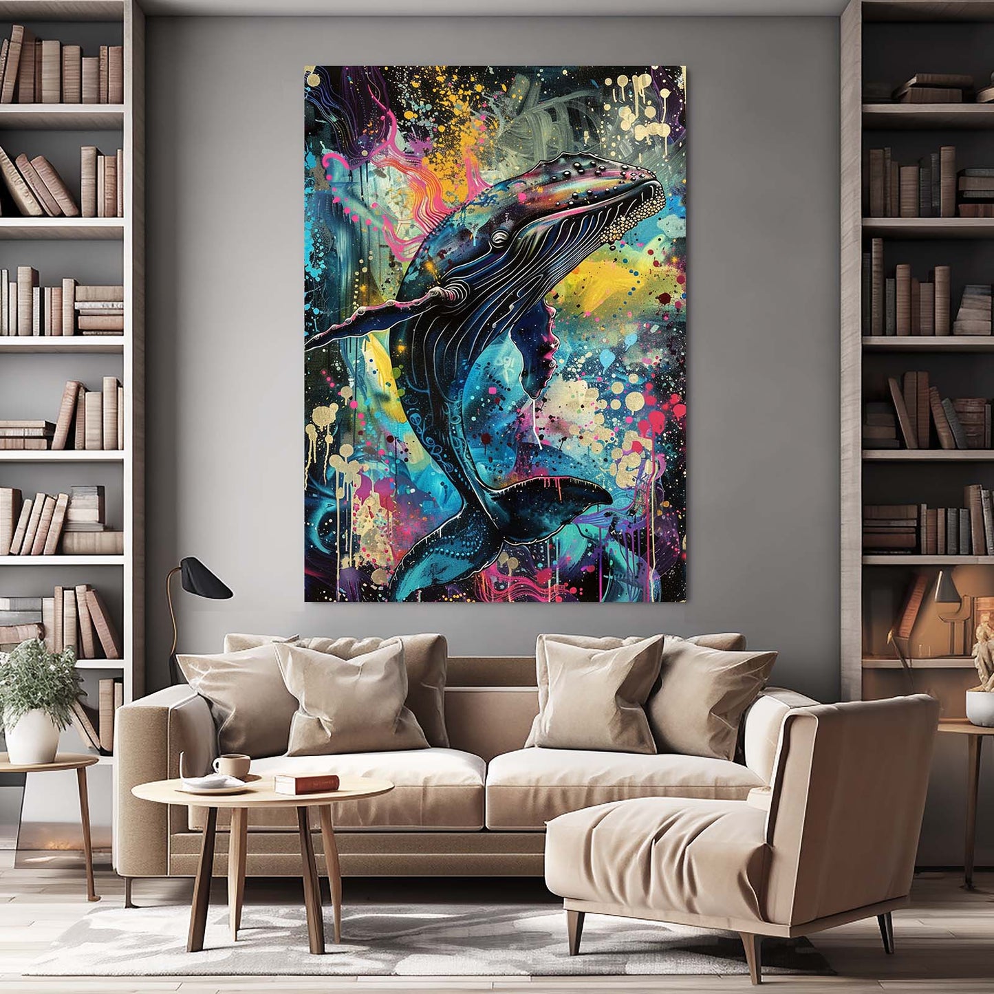 Pop Art Whale