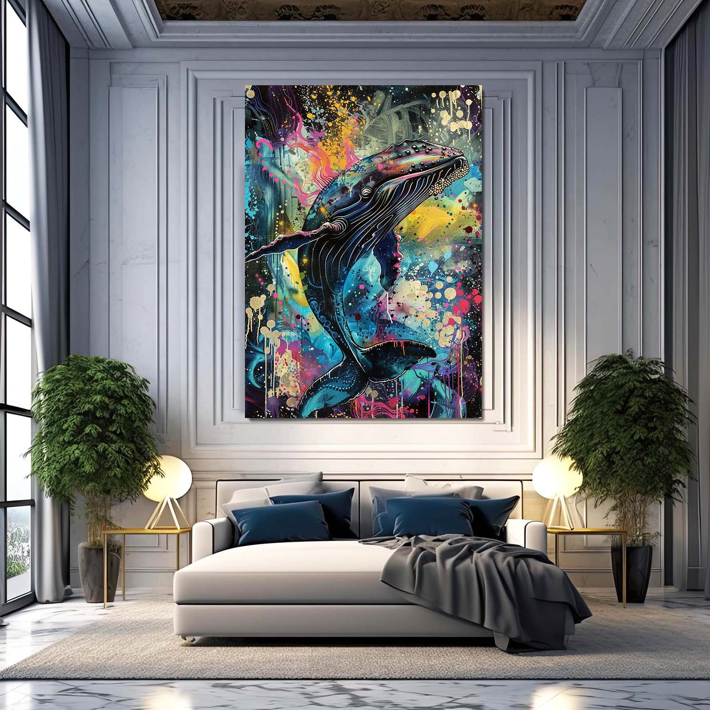 Pop Art Whale