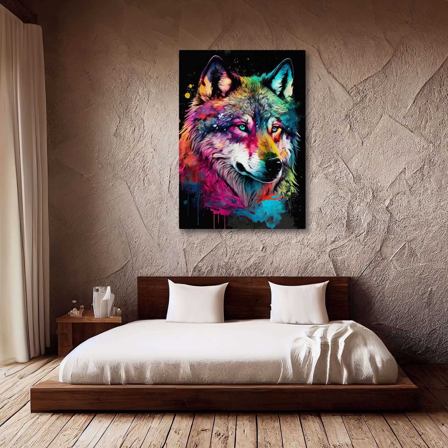 Pop Art Wolf Art
