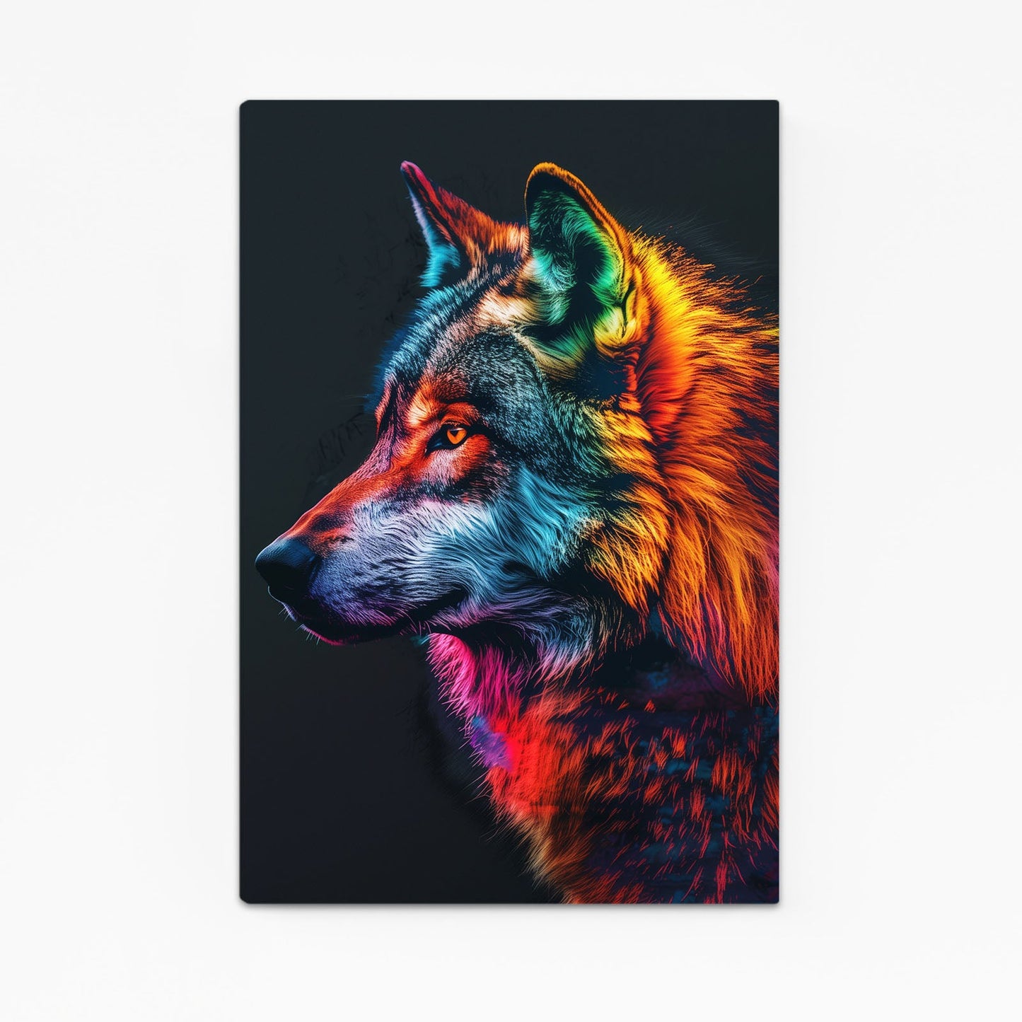 Pop Art Wolf Artwork