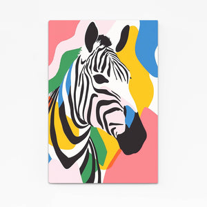 Pop Art Zebra Art