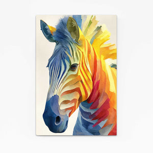 Pop Art Zebra Wall Art