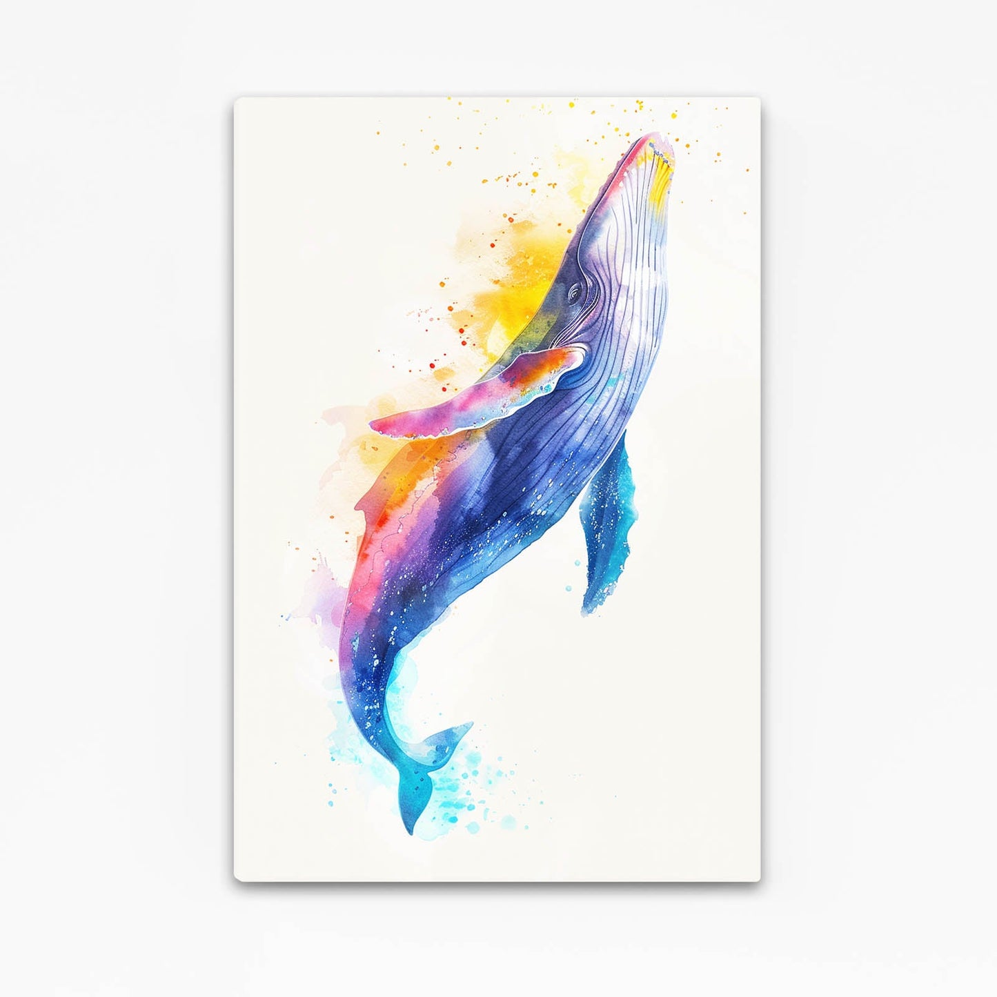 Prism Ascent Whale Art