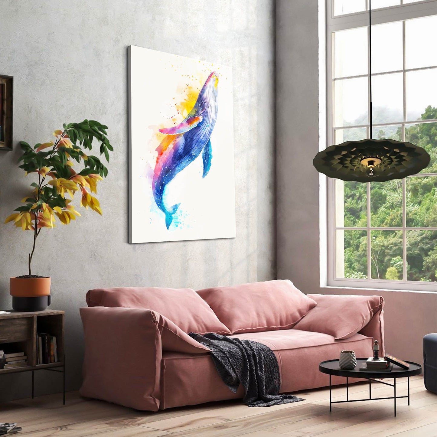 Prism Ascent Whale Art