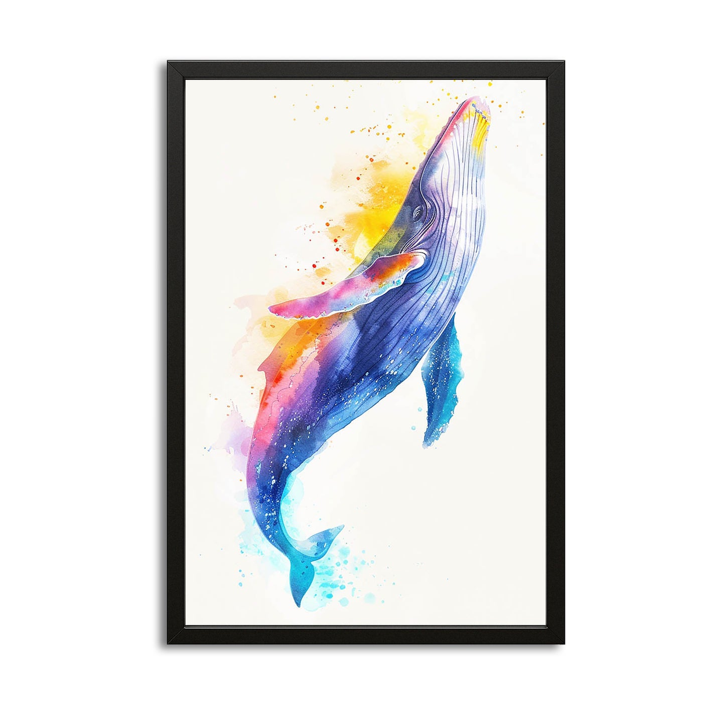 Prism Ascent Whale Art