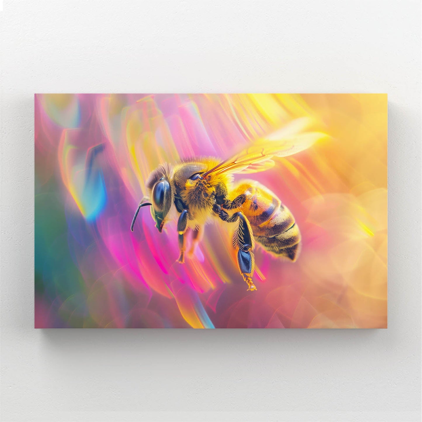 Prismatic Bee Art