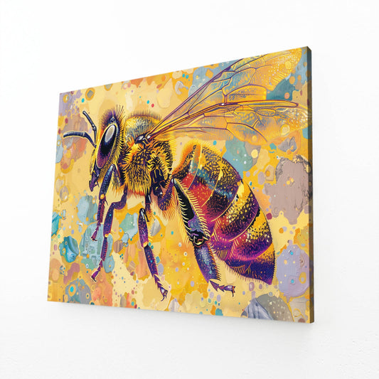 Psychedelic Pop Bee Art