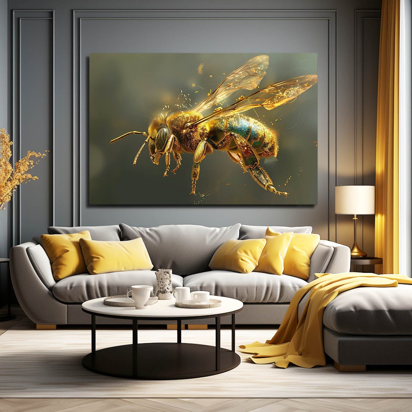 Radiant Bee Art