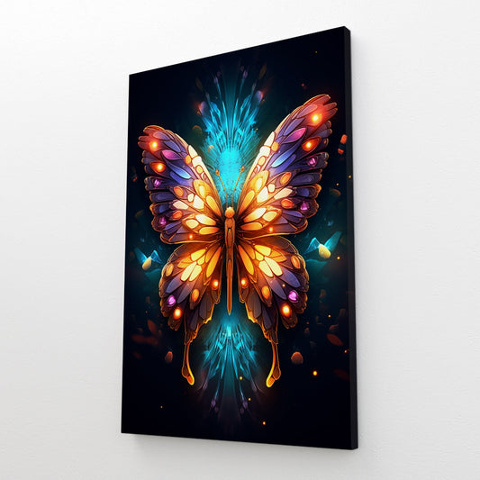 Radiant Butterfly Wall Art