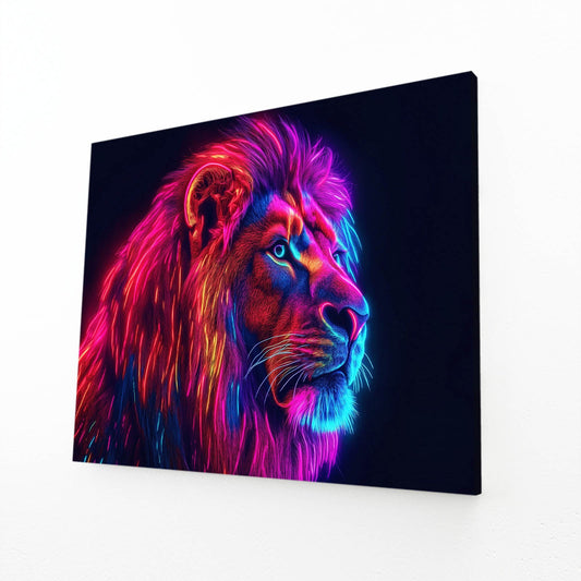 Radiant Lion Wall Art