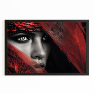 Red Veil Photography Wall Art