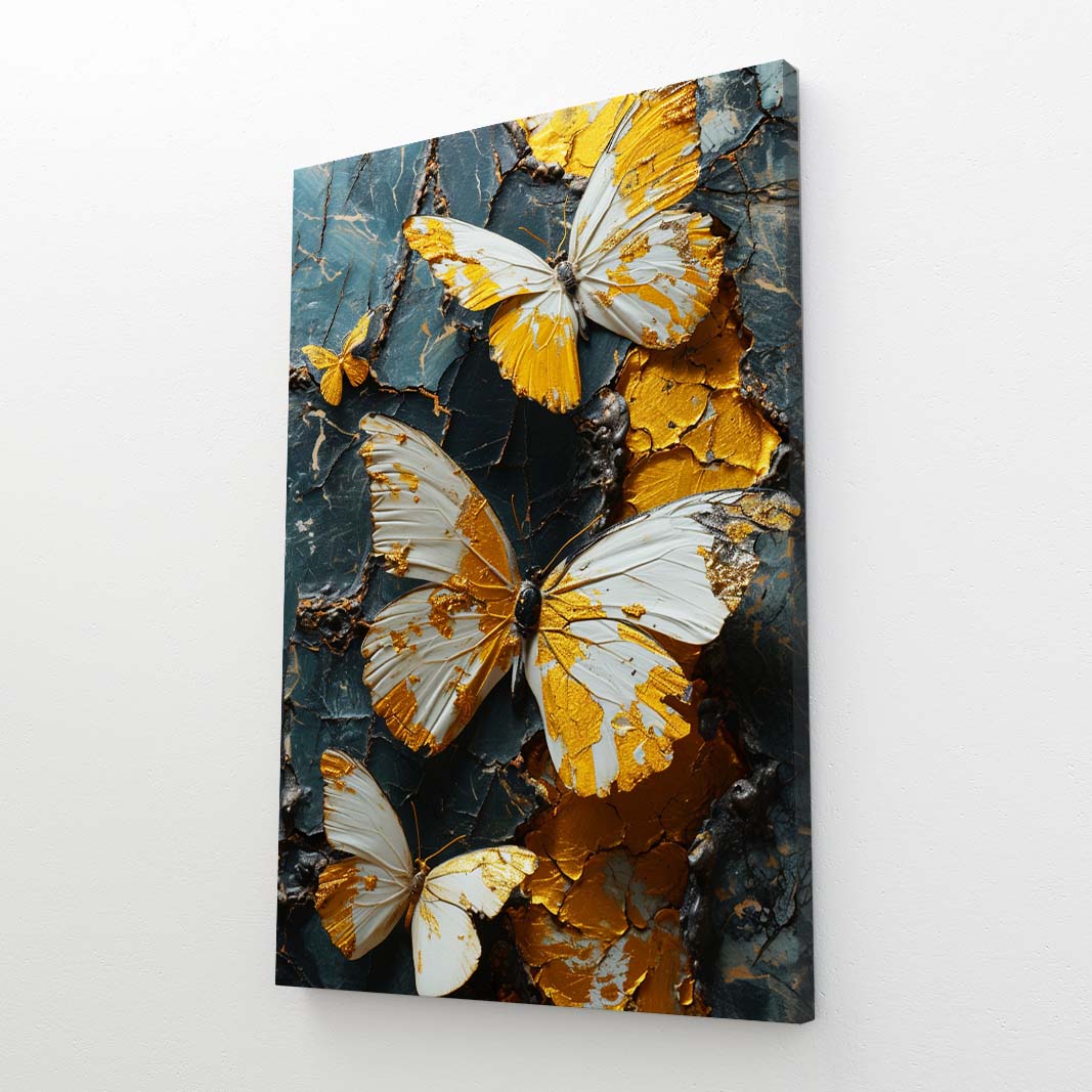 Royal Gilded Butterflies Wall Art