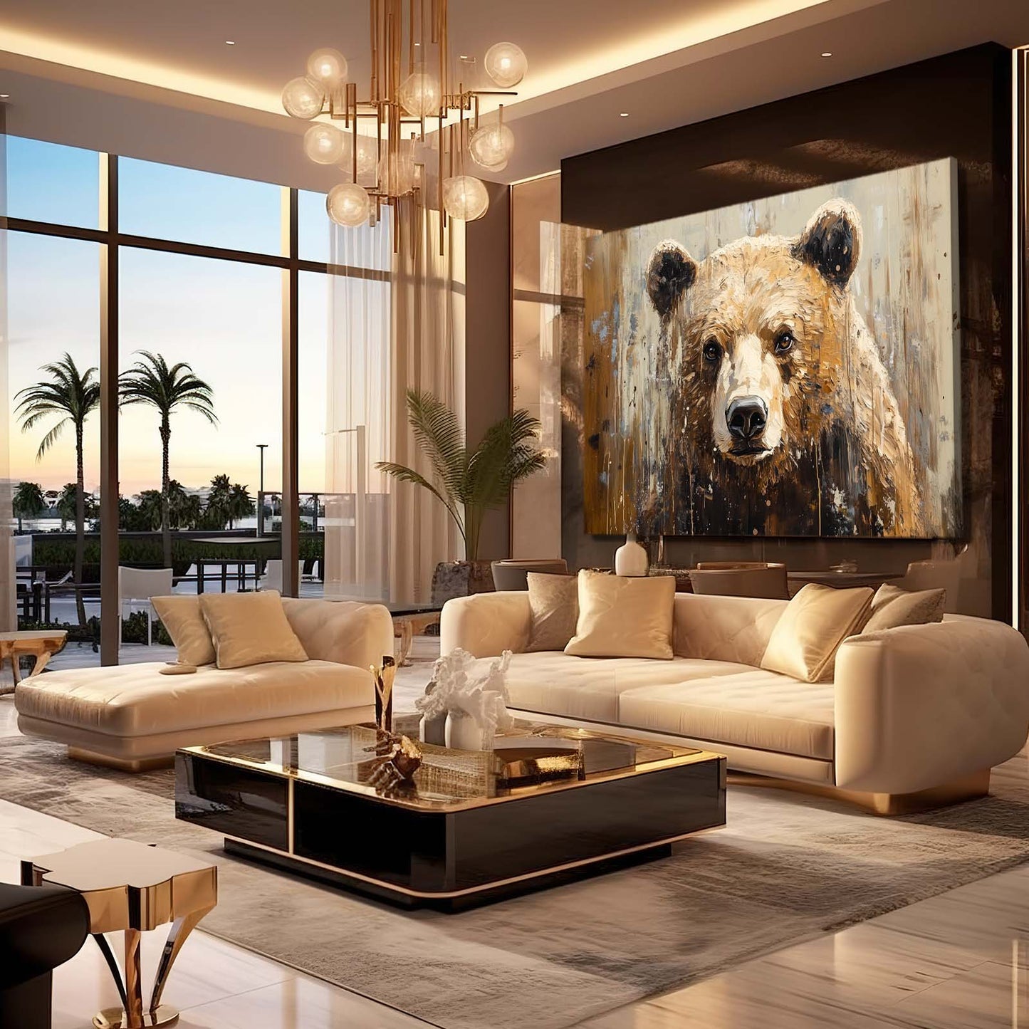 Rustic Bear Wall Art