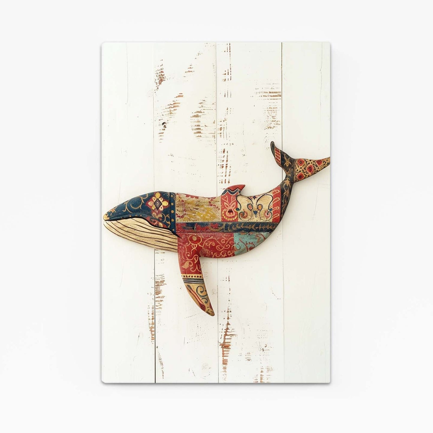 Rustic Whale Wall Art