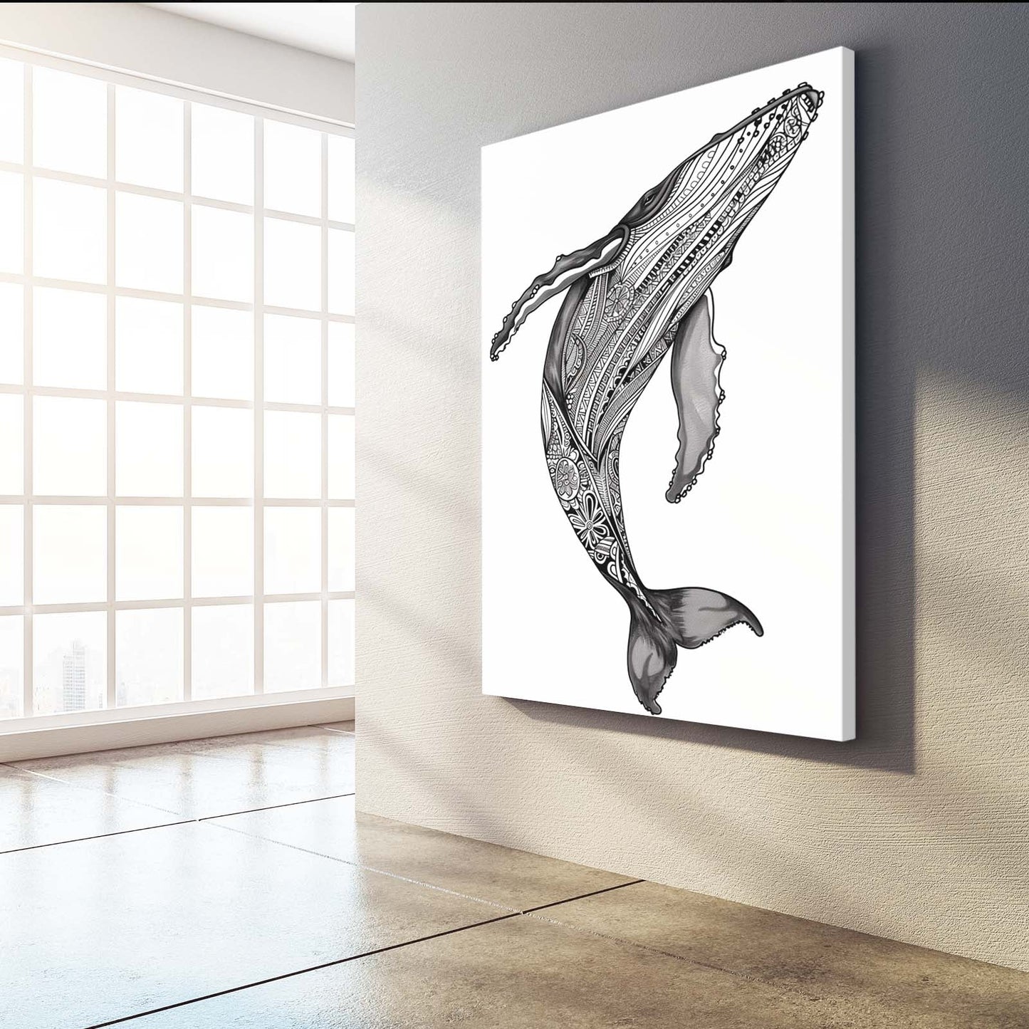 Sacred Whale Patterns Art