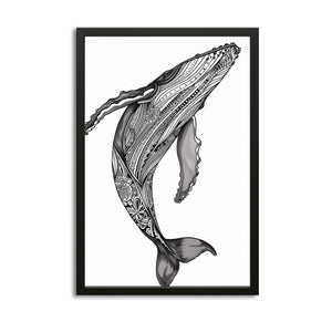 Sacred Whale Patterns Art