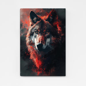 Warrior Wolf Wall Art