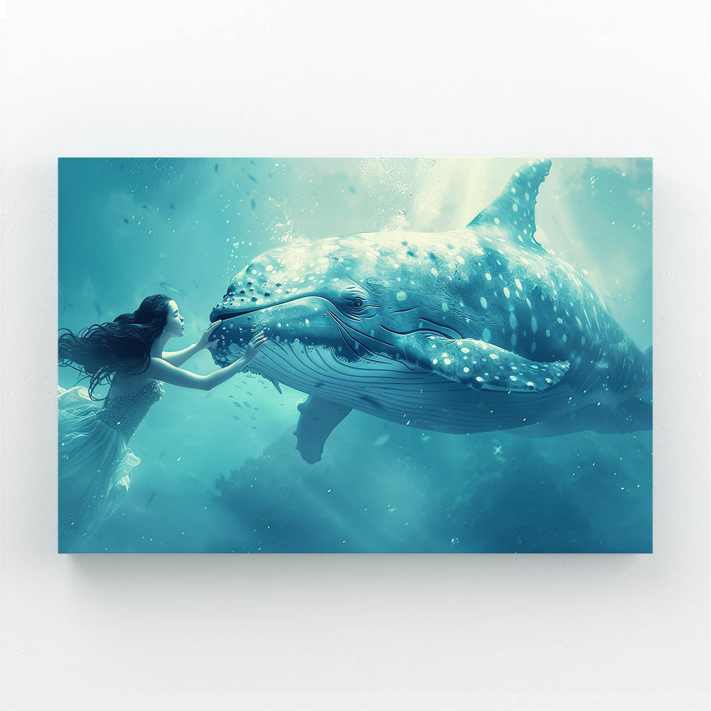 Serenity Whale Digital Art